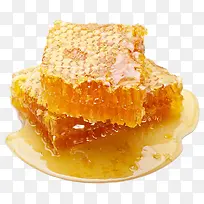 块状蜂蜜图片素材