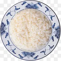 一盘米饭