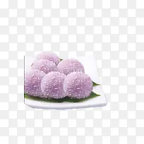 蓝莓紫薯球