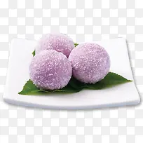 美味紫薯球