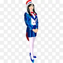 矢量手绘客服