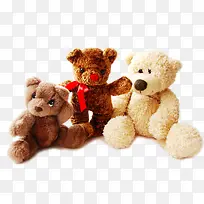 三只泰迪熊