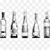矢量白酒