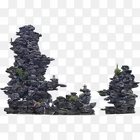 假山石头造景
