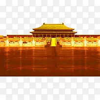 金黄荣誉室外建筑