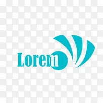 矢量装饰卡通扁平化科技LOGO圆环