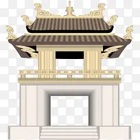 中国古代城楼建筑