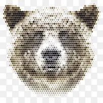 卡通北极熊