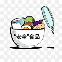 不安全的食品