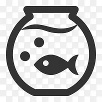 鱼缸里的鱼图标