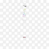 手绘爱心印花