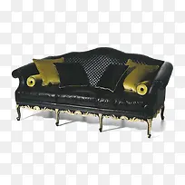 黑色欧式奢华装饰沙发