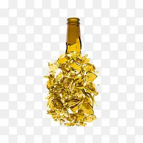 破碎的酒瓶