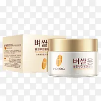 韩文包装雪花膏