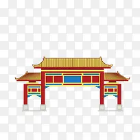 中国古建筑门牌
