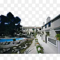 泳池别墅二