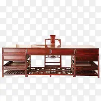 古代红木桌椅