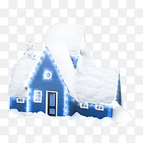 雪下的小屋