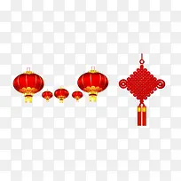 红色灯笼中国结