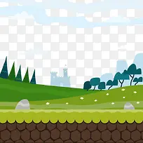 矢量大城堡