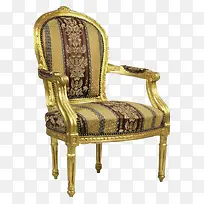 金色奢华椅子素材