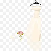 婚礼服饰白色婚纱