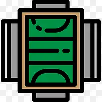 曲棍球场图标