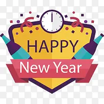 新年倒计时标签