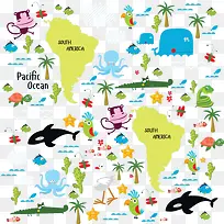 南美洲动物与植物