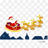 圣诞背景元素png