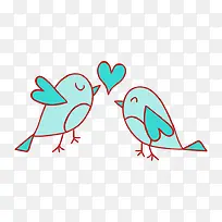 爱情鸟 爱心