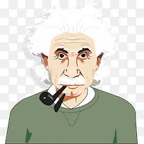 矢量爱因斯坦,人物矢量,科学家