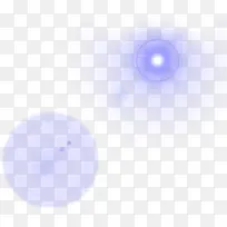 紫色闪耀星光气泡