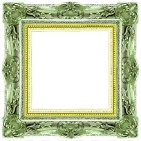 绿色装饰画框