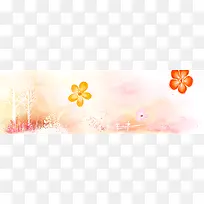 简约唯美海报背景