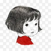 短发女孩