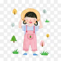 卡通女孩