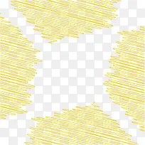矢量黄色线条装饰图案