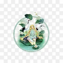 二十四节气之立夏小清新插画