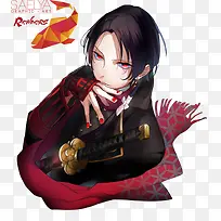 红眼美型少年动漫