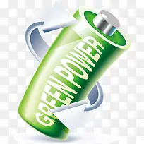 绿色电池元素图