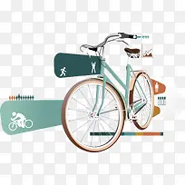 自行车文本框