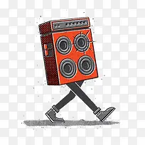 行走的音响