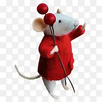 红色小老鼠