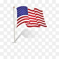 矢量美国旗帜