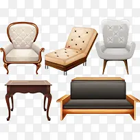 矢量家具