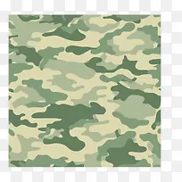 矢量军事迷彩淡绿色图案