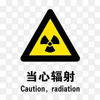 防辐射标志