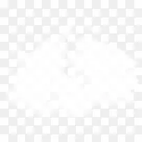 笔刷云朵白色矢量png