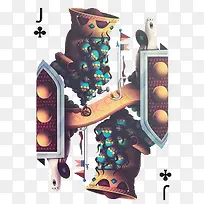 梅花J